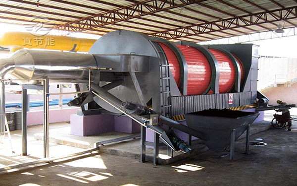 三筒多回程網(wǎng)格式紙漿烘干機(jī)